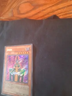 Yu-Gi-Oh! TCG Jinzo Pharaoh's Servant PSV-000 Unlimited Secret Rare - Image 4