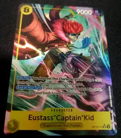 🔥 Eustass Captain Kid op10-112 Alt Art - One Piece TCG 🔥 - Image 1