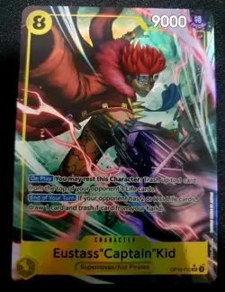 🔥 Eustass Captain Kid op10-112 Alt Art - One Piece TCG 🔥 - Image 2