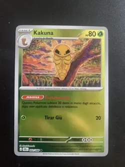 Card Pokemon Kakuna 002/086 Caos Nascente Ita Italiano Reverse Holo - Image 1
