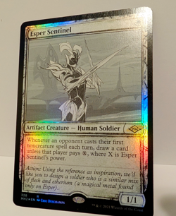 Esper Sentinel (Showcase) -Foil Near Mint (pack fresh) MTG Modern Horizons 2 - Image 1