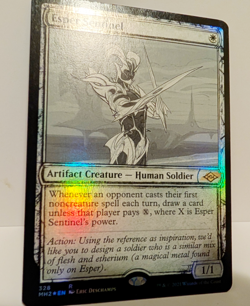 Esper Sentinel (Showcase) -Foil Near Mint (pack fresh) MTG Modern Horizons 2 - Image 2