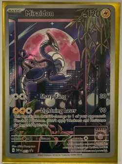 Miraidon 013 Sv: Scarlet & Violet Promo Cards Holo, mint condition. - Image 1