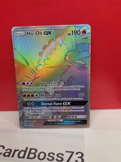 Pokemon TCG HO-OH GX Sun & Moon Sm80 Promo Promo - Image 1