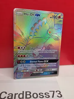 Pokemon TCG HO-OH GX Sun & Moon Sm80 Promo Promo - Image 2