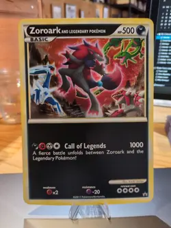 JUMBO Pokemon Zoroard Holo Black Star Promo 2011 RARE!! - Image 1