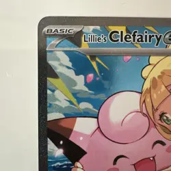 2025 Pokemon Journey Together Lillie's Clefairy SIR Special Card #184/159 NM+ - Image 3