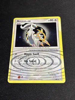 Pokemon TCG Arceus (AR5) Platinum Arceus Holo Rare (English) - LP - Image 2