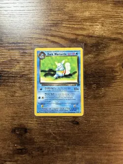 Dark Wartortle 46/82 Uncommon Team Rocket Pokemon Unlimited Near Mint - Image 1