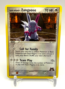 Pokemon Card - Team Magma's Zangoose Team Magma vs Team Aqua 23/95 Rare - Image 1