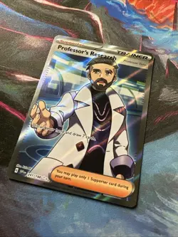 Pokemon Professor's Research 241-198 Professor Turo Full Art Ultra Rare MINT/NM - Image 1