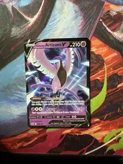 Pokemon TCG Galarian Articuno V Ultra Rare Holo 058/198 Chilling Reign HP 210 - Image 1