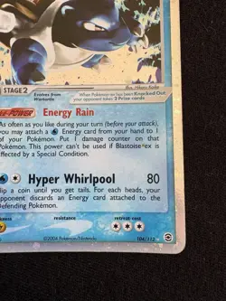 Pokemon Blastoise Ex Holo 104/112 Fire Red Leaf Green - Image 4