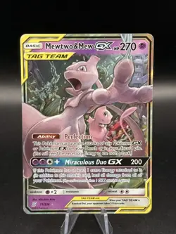 Pokemon TCG Mewtwo & Mew GX Unified Minds 71/236 Full Art - Image 1
