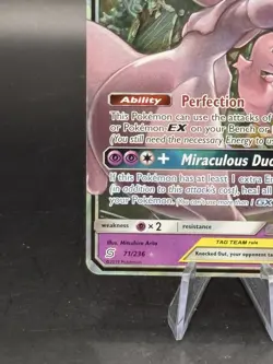 Pokemon TCG Mewtwo & Mew GX Unified Minds 71/236 Full Art - Image 4