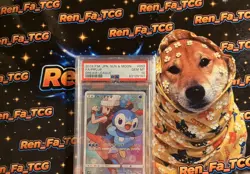 Pokemon PSA 10 GEM MINT Japanese Dream League CHARACTER RARE Piplup 052/049 - Image 1