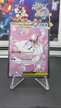 Pokemon Mega Diancie EX 282/217 SIR Ascended Heroes NM - Image 1