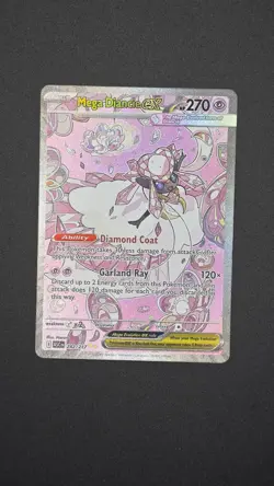 Pokemon Mega Diancie EX 282/217 SIR Ascended Heroes NM - Image 3