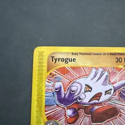 Pokemon Tyrogue Aquapolis 63/147 Regular TCG - Image 2