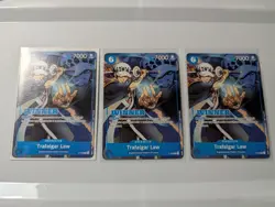 One Piece - Trafalgar Law - P-009 - Winner Pack Vol.1 - Alt Art Promo/ 3 cards - Image 1