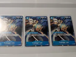 One Piece - Trafalgar Law - P-009 - Winner Pack Vol.1 - Alt Art Promo/ 3 cards - Image 2