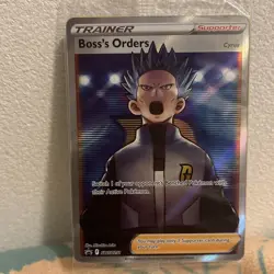 Pokemon TCG Boss’s Orders SWSH251 Black Star Promo - Image 1
