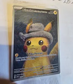 The Pokemon Company Pokemon TCG Pikachu Grey Felt Hat SVP 085 SEALED - Image 3