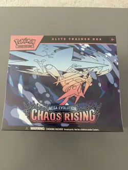Pokemon TCG Mega Evolution Chaos Rising Elite Trainer Box ETB Sealed 🔥 - Image 1