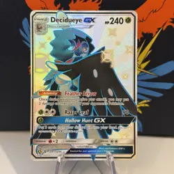 Pokemon TCG Decidueye GX Full Art Holo Card SV47/SV94 Mint Condition - Image 1