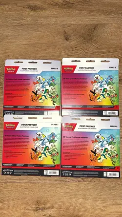 Pokemon TCG First Partner Series 2 Illustration Collection X4 🌟| SEALED ✅| - Image 3