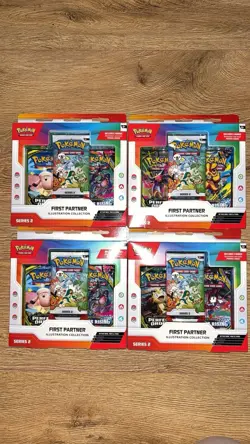 Pokemon TCG First Partner Series 2 Illustration Collection X4 🌟| SEALED ✅| - Image 5