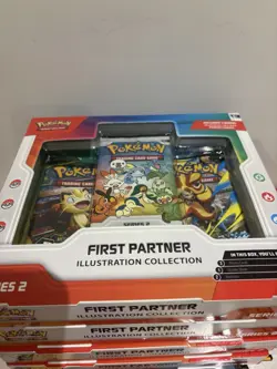 X4 First Partner Illustration Collection Series 2 NEW SEALED Pokemon TCG - Image 3