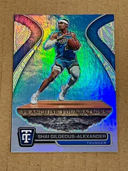 2024-25 TOTALLY CERTIFIED FRANCHISE FOUNDATIONS MIRROR SHAI GILGEOUS-ALEXANDER - Image 1