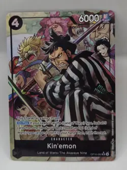 Kin’emon ALT ART SR (OP16-082) | OP16 - The Time of Battle | ENGLISH - Image 1