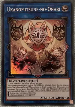 YuGiOh! Ukanomitsune-No-Onari OP30-EN010 Super Rare - Image 1