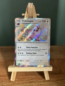 Oinkologne - 208/091 - Baby Shiny Holo Rare, Paldean Fates, Pokemon TCG - NM - Image 1