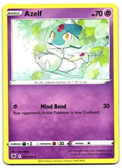 Azelf 067/189 - Astral Radiance Uncommon Pokemon TCG - M/LP Card - Image 1