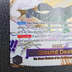 One Piece Ground Death OP14-096 Event Card ENG Bandai - The Azure Sea's Seven - Image 5
