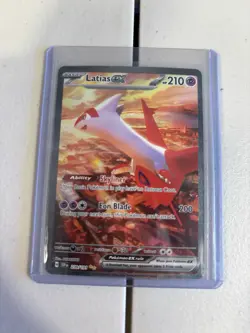 Pokemon Latias EX TCG Surging Sparks Scarlet & Violet Card 239/191 - Image 1