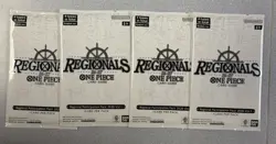 SEALED One Piece Card Game Regionals Participation Pack 2026 Vol.1 LOT (4) - Image 1