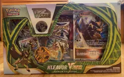 Pokemon Kleavor VSTAR Trading Card Set 2022 New In Box Sealed Collectible Cards - Image 1