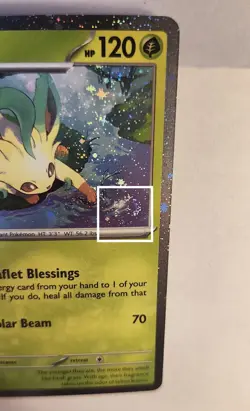 BEST OFFER- Single Swirl- Leafeon #170 (Cosmos Holo)- SVP Promo Cards NM - Image 5