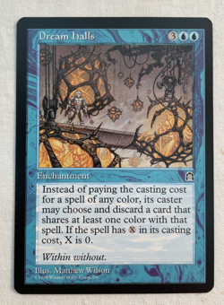 1x Dream Halls Stronghold MTG Magic the Gathering NM - Image 1