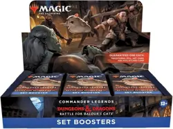 MTG Commander Legends: D&D Battle For Baldur's Gate - SET Booster Box - English - Image 1