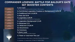 MTG Commander Legends: D&D Battle For Baldur's Gate - SET Booster Box - English - Image 4