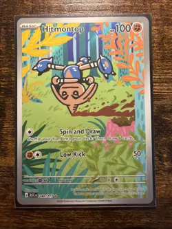 Pokemon Hitmontop 240/217 Ascended Heroes Full Art Illustration Rare - Image 1