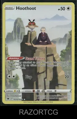 HOOTHOOT TG12/TG30 HOLO ASTRAL RADIANCE TRAINER GALLERY POKEMON NM/M - Image 1