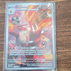 The Pokemon Company Blaziken 192/182 Sv10 Destined Rivals IR Holo Eng HP170 - Image 1