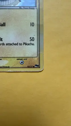 Pokemon TCG Pikachu Holo Inverted Back Error 12/17 - POP Series 5 - Image 5
