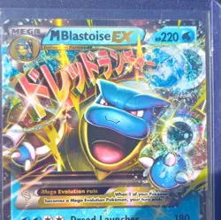 Pokemon M Blastoise EX 18/83 Generations Holo Ultra Rare EN 2016 220HP - Image 2